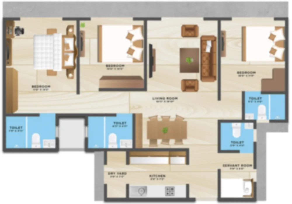 3 BHK